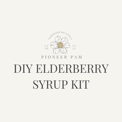 DIY Elderberry Syrup Kit by Pioneer Pam