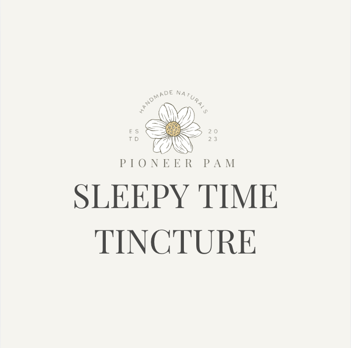 Sleepy Time Tincture: Sleep/Relaxation Support for Kids &amp; Adults
