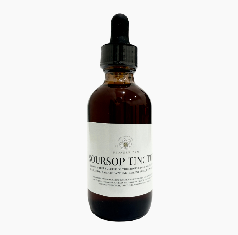 Soursop Tincture: Antioxidant + Anti-Inflammatory Support by Pioneer Pam