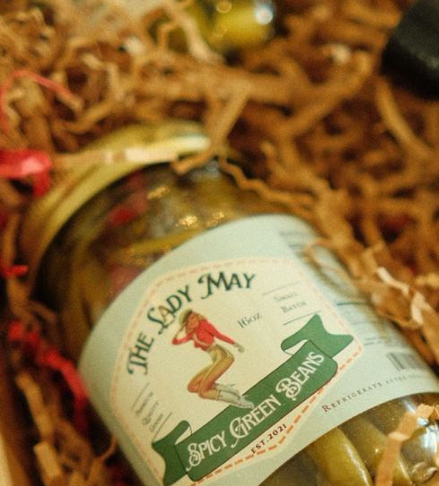 Deluxe Bloody Mary Gift Box - Complete Bar Set with Mix, Hot Sauce &amp; Pickled Veggies | Lady May