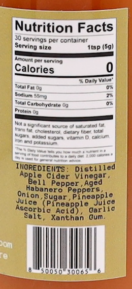 Lady May’s Habanero Hot Sauce – Farm Picked Habanero Blend – Small Batch, Bold &amp; Spicy – Restaurant Recipe – 6oz Glass Bottle