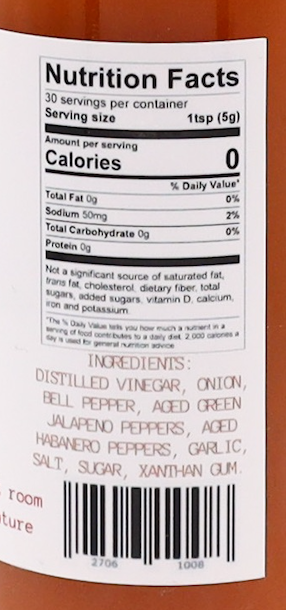 Lady May’s Original Hot Sauce – Restaurant Recipe – Farm Picked Chili Blend – Small Batch, All-Natural, Bold Flavor – 6oz Glass Bottle