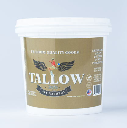 Bulk Grass-Fed Beef Tallow for Soap, Skincare &amp; Candles | 2,8,16 lbs | Maker-Proven Quality