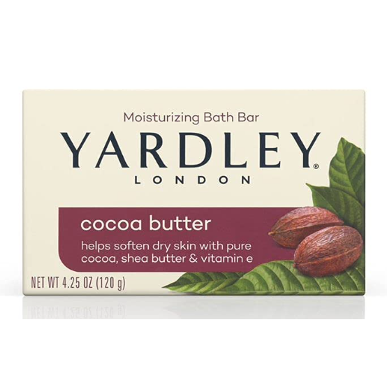 Yardley London Nourishing Bath Bar, Cocoa Butter &amp; Vitamin E – 4 oz by Pasteur Pharmacy