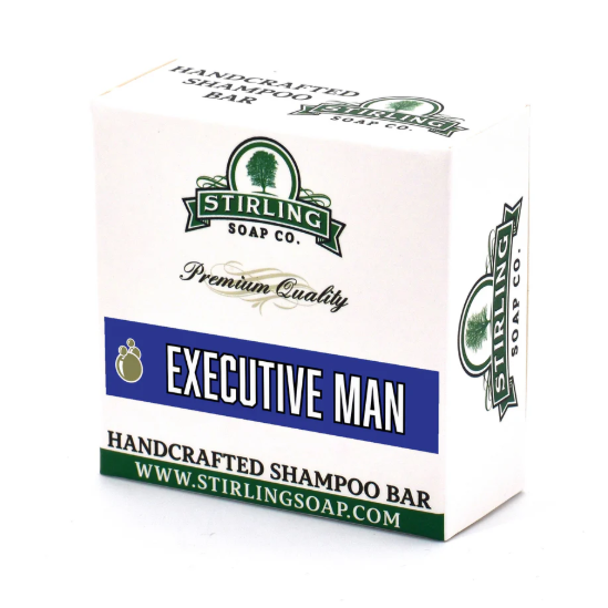 Stirling Soap Co. Executive Man Shampoo Bar 3.8 Oz by Pasteur Pharmacy