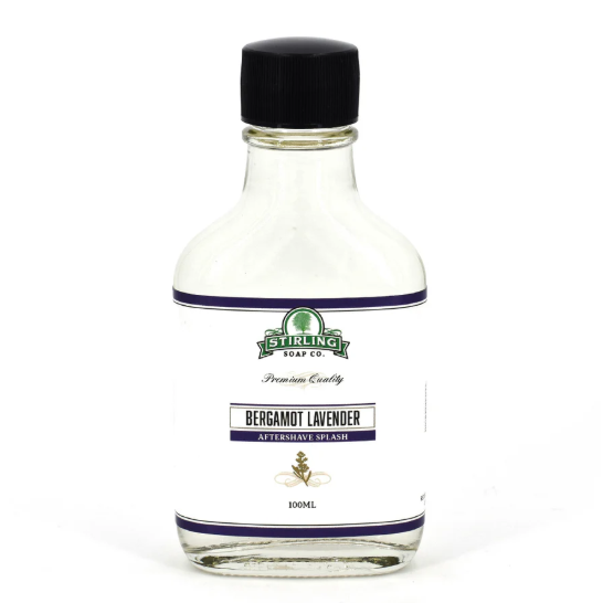 Stirling Soap Co - Bergamot Lavender Aftershave Splash 100ML by Pasteur Pharmacy