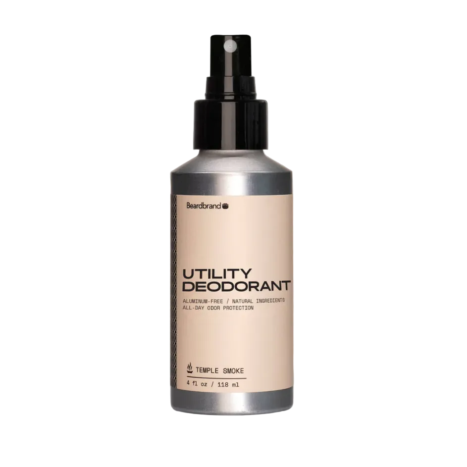 Beardbrand Temple Smoke Utility Deodorant 4oz by Pasteur Pharmacy