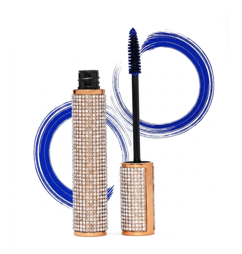 Mega Volume Vegan Mascara – Smudge-Proof with Handmade Diamond Case by EpiLynx