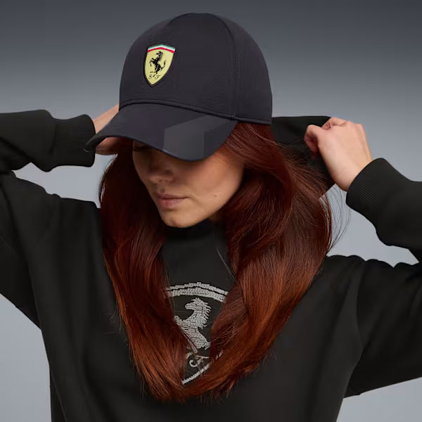 Puma Ferrari Trucker Cap - Black by Denim Exchange