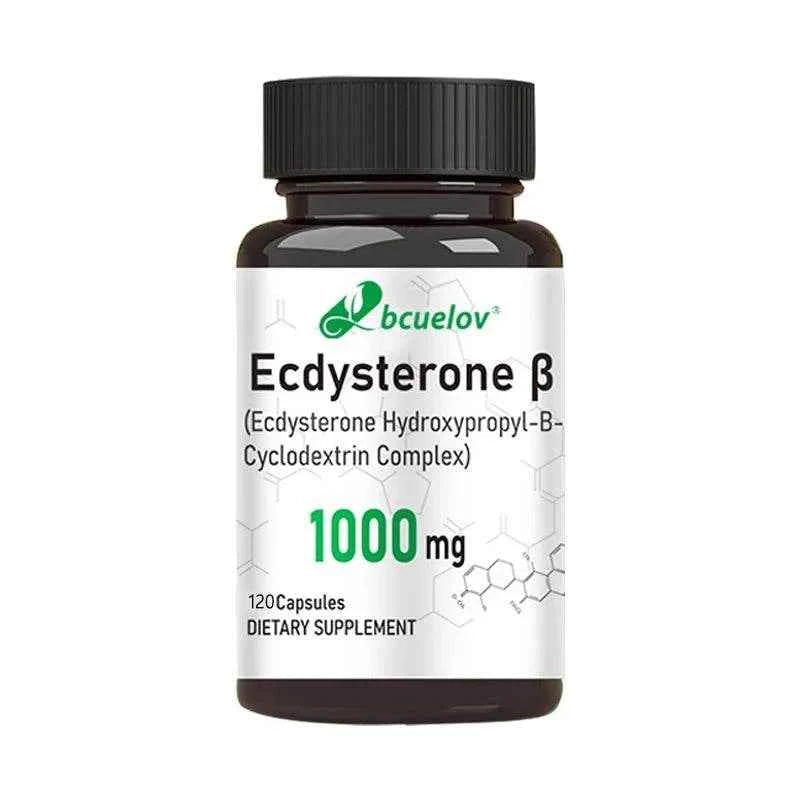 Ecdysterone Supplement - Daily Strength Enhancer, Increase Muscle Mass, Support Muscle Development, Burn Fat, 120 Capsules