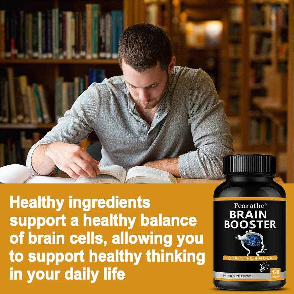 Rhodiola Rosea Extract, Vitamin B12 Supplement, Supports Brain and Nervous System Health, Antioxidant, 120 Capsules