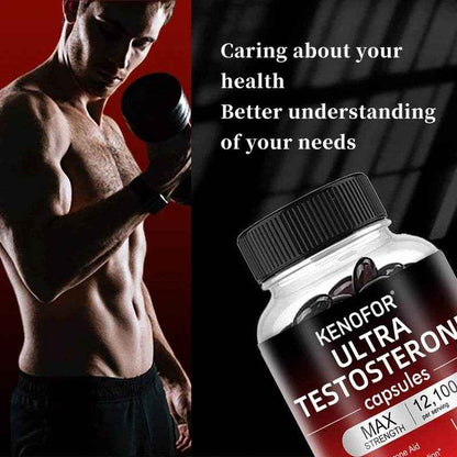 Male Strength Supplement - 12100mg Per Serving, Supports Energy, Endurance and Strength, Relieves Fatigue, Increases Muscle Mass