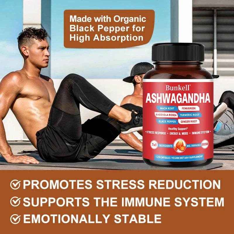 Exercise Supplements - Help with Stress Response, Energy and Emotional Health, Improve Endurance, and Increase Muscle Strength