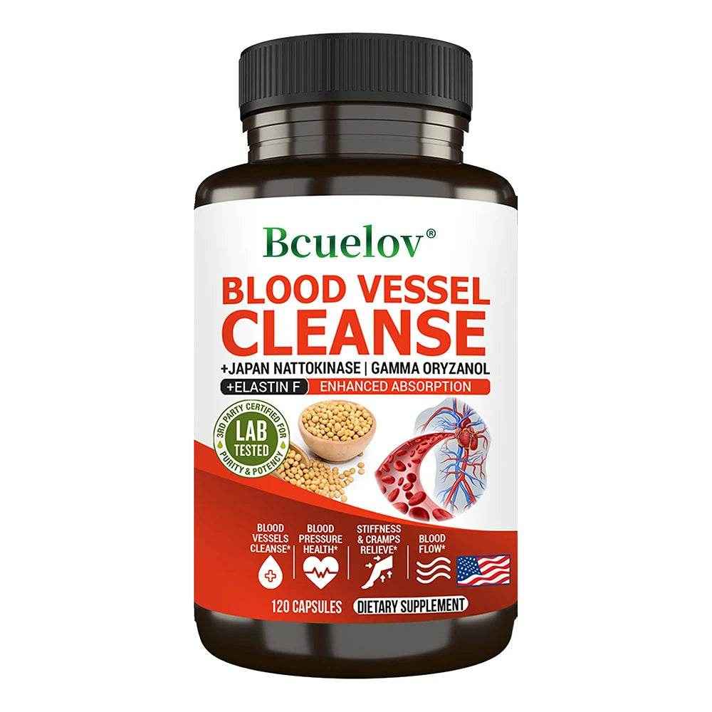 Vascular Cleanser, Helps Purify the Blood, Lowers Cholesterol, and Promotes Overall Cardiovascular Health, 120 Capsules