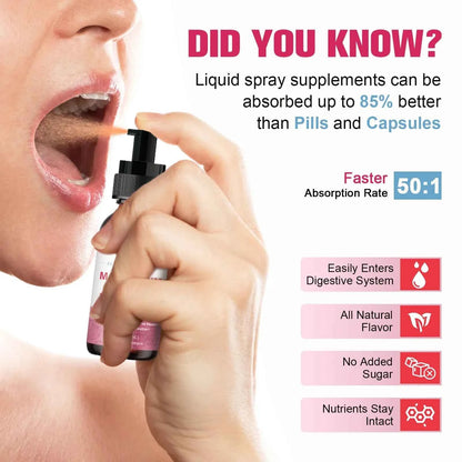 Magnesium Glycinate Liquid, 400mg Magnesium Liquid Supplement with Vitamin B6, C, D, Zinc, Magnesium for Kids and Adults