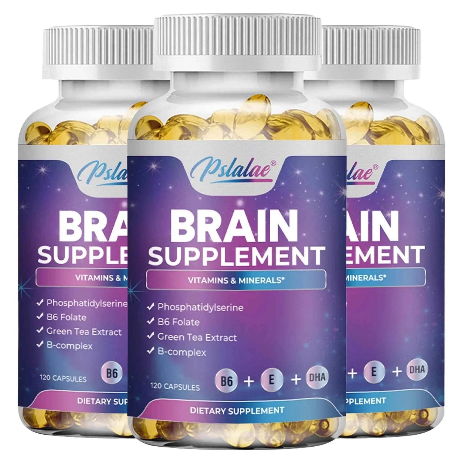 Brain Supplement - Memory, Focus, Clarity, Energy Brain Supplement - 120 Capsules