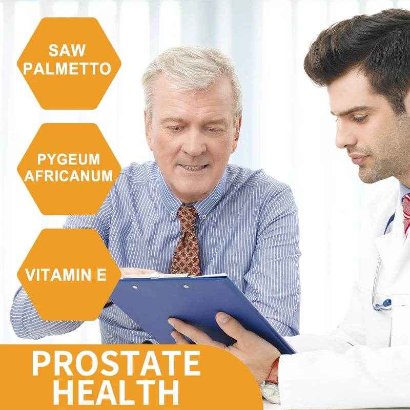 Fearathe Saw Palmetto Prostate Supplement - Promotes Prostate Health, Urinary Health and Hair Growth