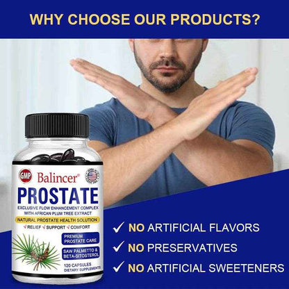 Balincer Saw Palmetto Sitosterol Capsules for Men&