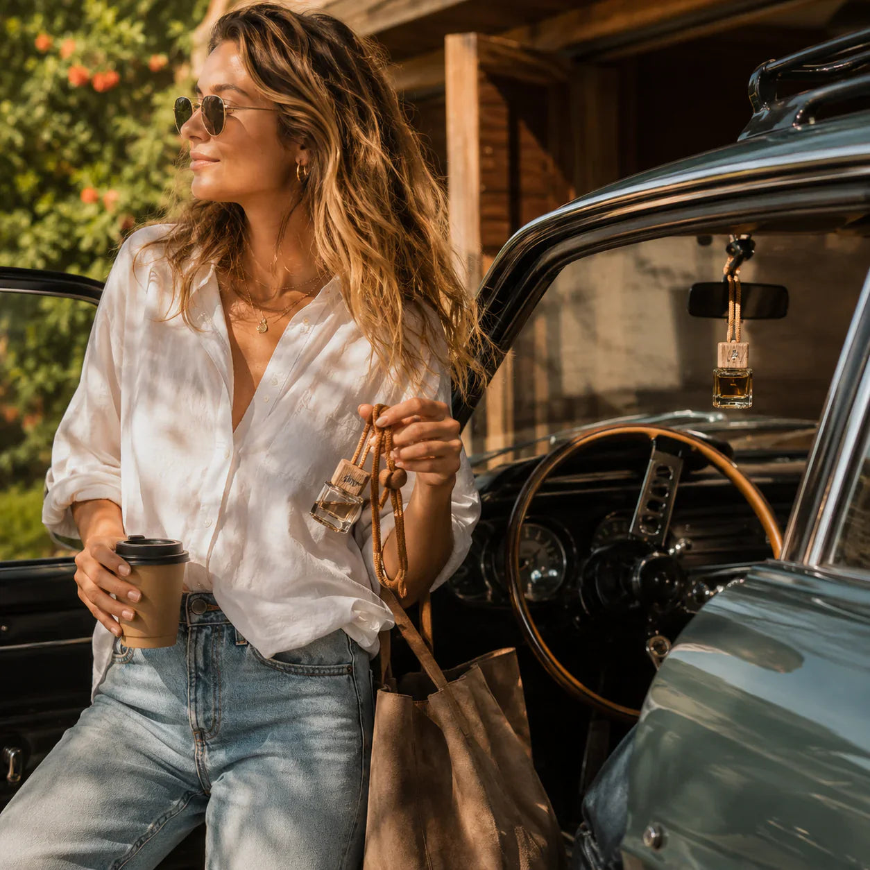 Palo Santo Car Diffuser by Mobaak Aromatherapy Shoppe
