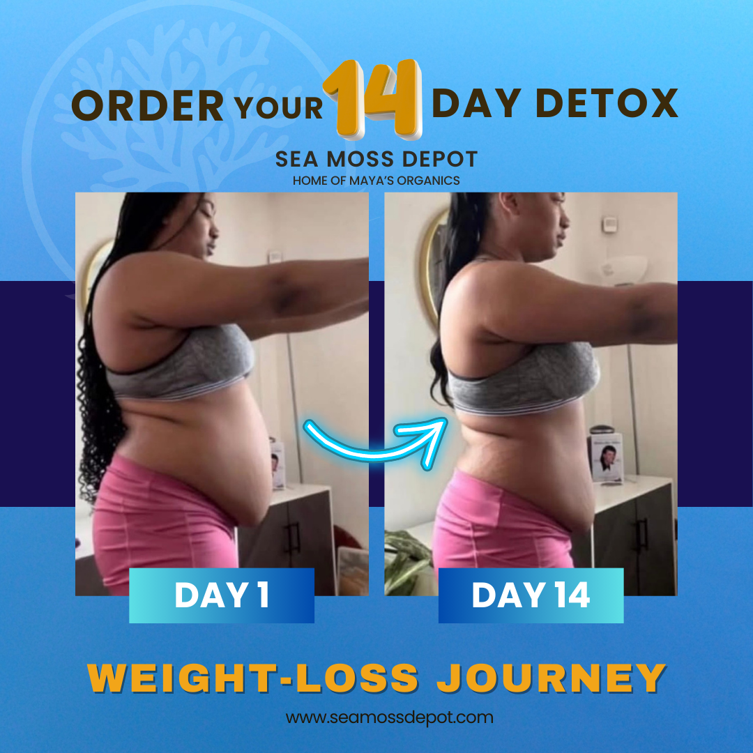 Ultimate Raw Detox Bundle – 21-Day Raw Food Reset + 14-Day Detox Tea Cleanse by Seamoss depot