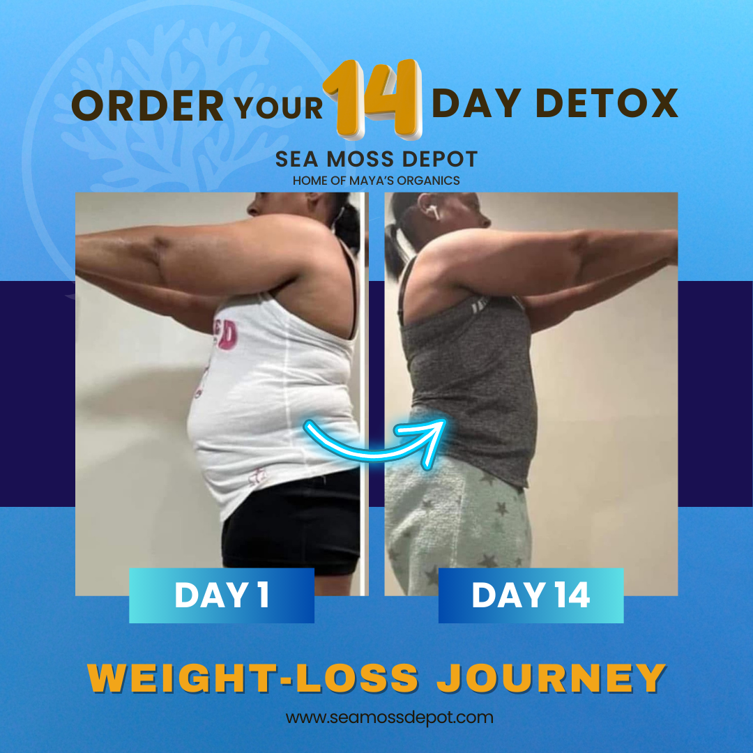 Ultimate Raw Detox Bundle – 21-Day Raw Food Reset + 14-Day Detox Tea Cleanse by Seamoss depot