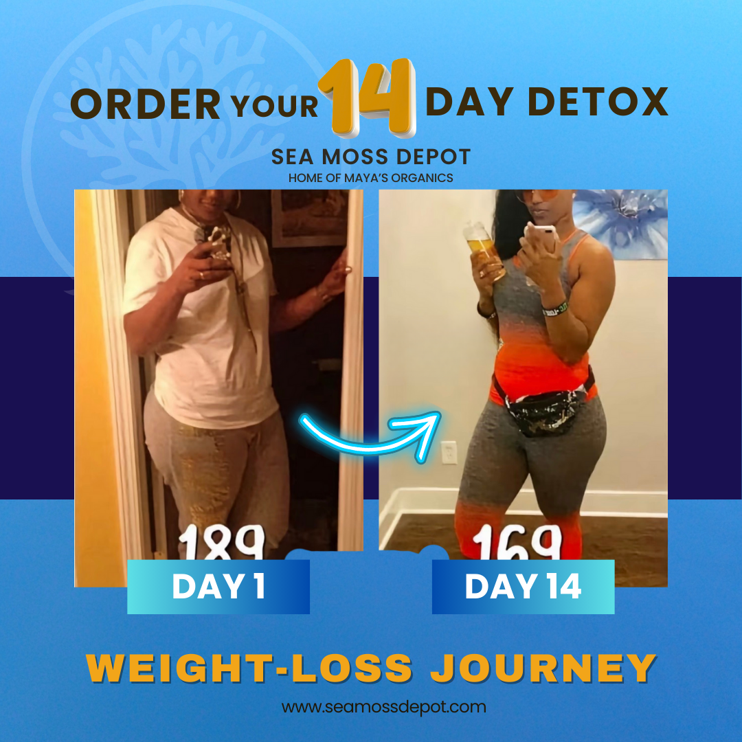Ultimate Raw Detox Bundle – 21-Day Raw Food Reset + 14-Day Detox Tea Cleanse by Seamoss depot