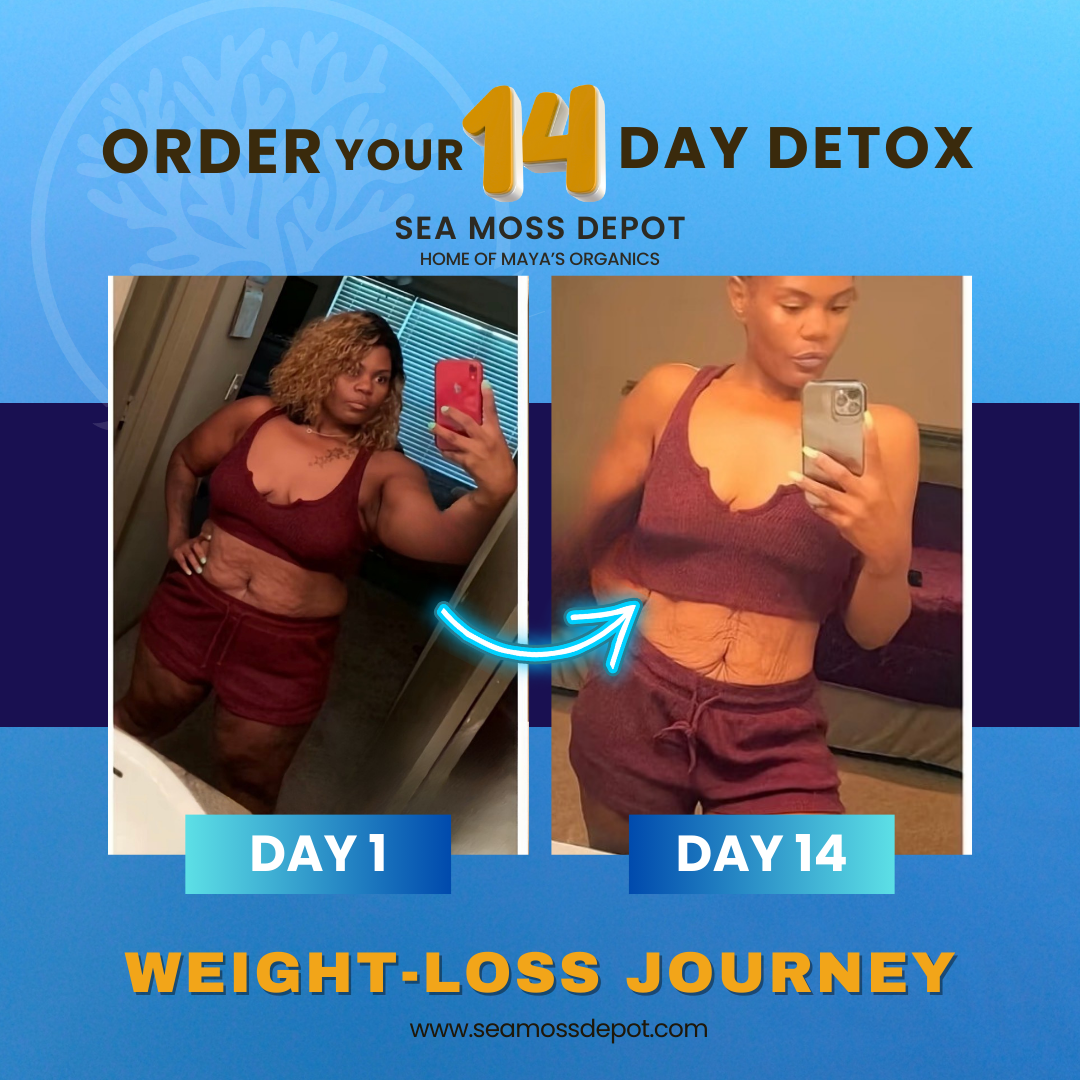 Ultimate Raw Detox Bundle – 21-Day Raw Food Reset + 14-Day Detox Tea Cleanse by Seamoss depot