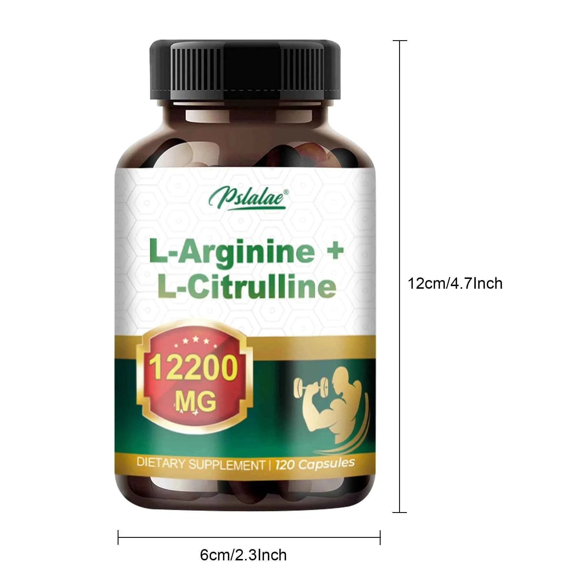 Creatine Monohydrate Capsules - Promotes Muscle Growth, Improves Endurance and Performance, Energy Support - 120 Capsules