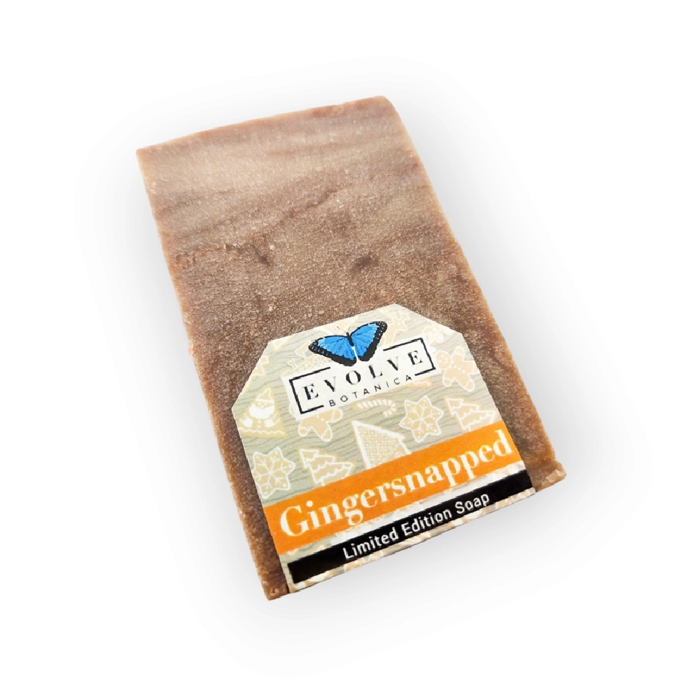 🍪 Gingersnapped – Seasonal Shea Butter Soap (Christmas)