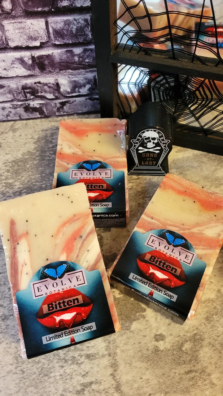 Bitten Seasonal Soap - Cherry, Berries &amp; Goat Milk