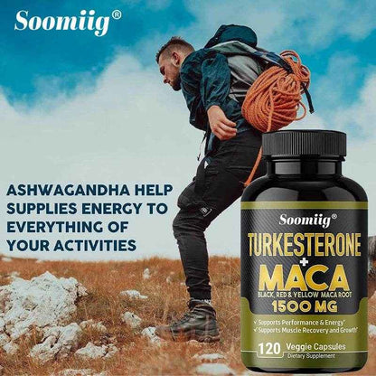 Endurance Supplement for Men - Supports Athletic Performance, Muscle Repair and Growth, Strength, Vitality and Overall Health