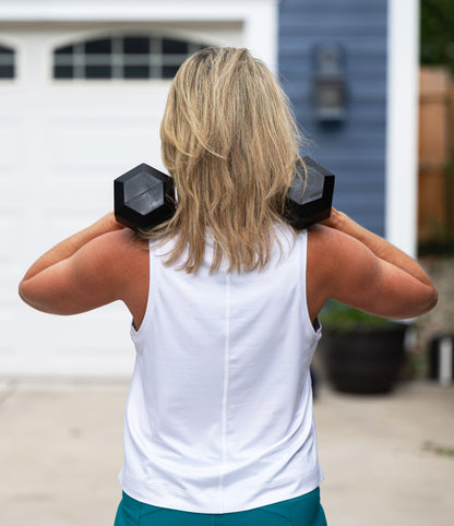 Boxy Crop Tank by Goal Five