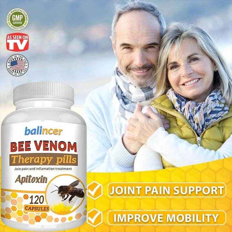 Balincer Bee Venom Extract Supplement, Can Reduce Muscle Problems, Strengthen Bones, Joint Health, Promote Blood Circulation