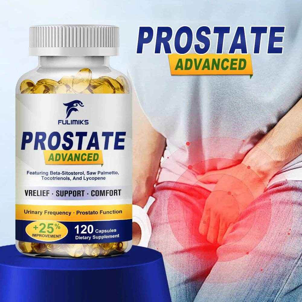 Prostate Advanced, Saw Palmetto Sitosterol Capsules for Men&