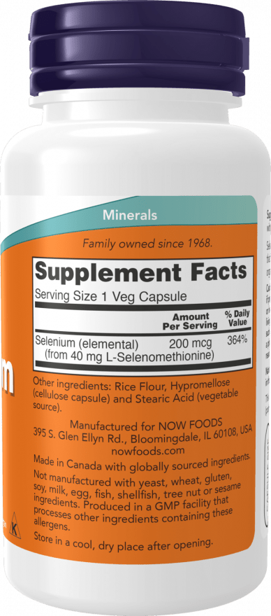 Selenium 200mcg by Country Life Natural Foods