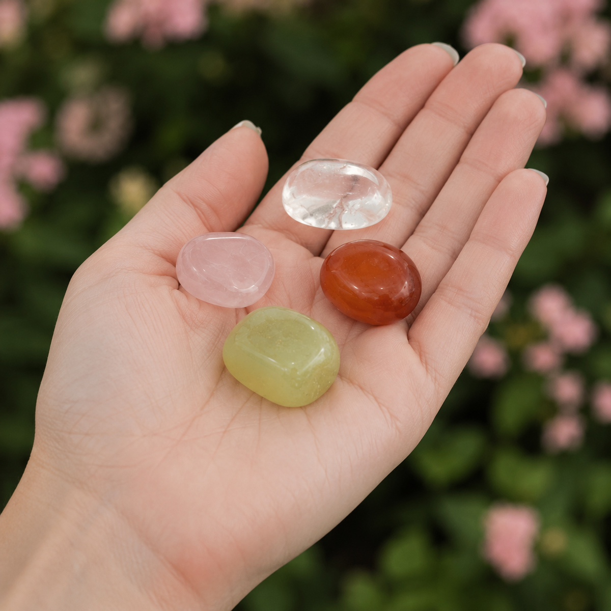 Encourages SELF-DISCOVERY Crystal Kit, Gemstone Tumble Kit, Self-Discovery Crystal Gift Set