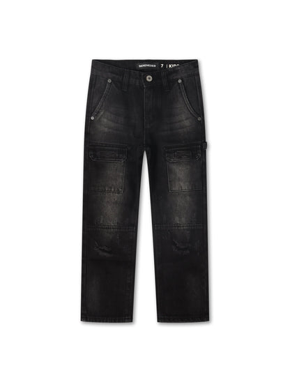 Serenede Kids Baggy Jeans - Mist by Denim Exchange