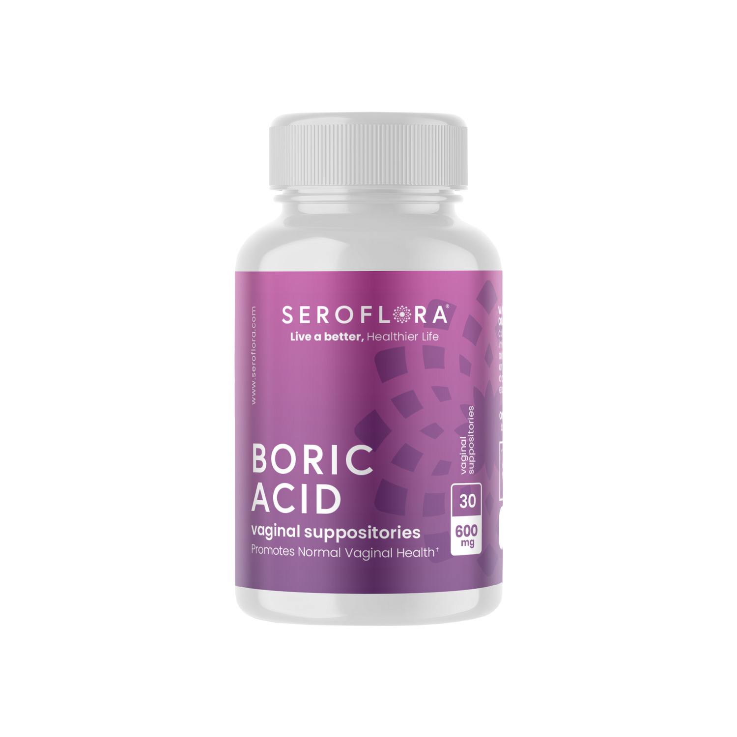 Boric Acid Vaginal Suppositories for Yeast Infection (30ct)