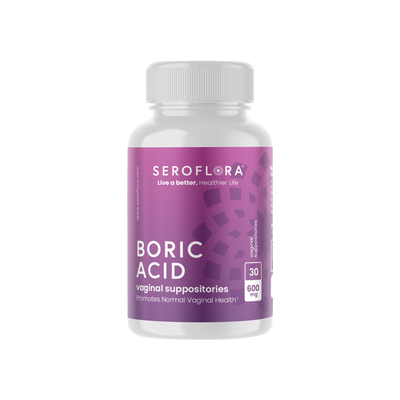 Boric Acid Vaginal Suppositories for Yeast Infection (30ct)