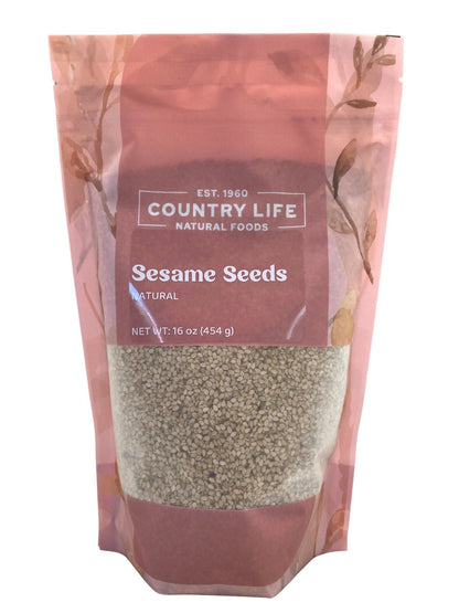 Sesame Seeds, Natural by Country Life Natural Foods