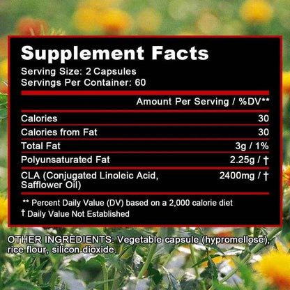 Didacat Belly Fat Burner for Men - Burn Belly Fat, Tighten Abs, Boost Muscle Growth, Metabolism - Caffeine Free