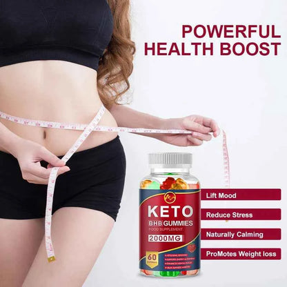 Keto Acv Gummies Help For Weight Loss Keto Gummy Supplement For Women And Men - Cleanse - Detox - Apple Cider Vinegar