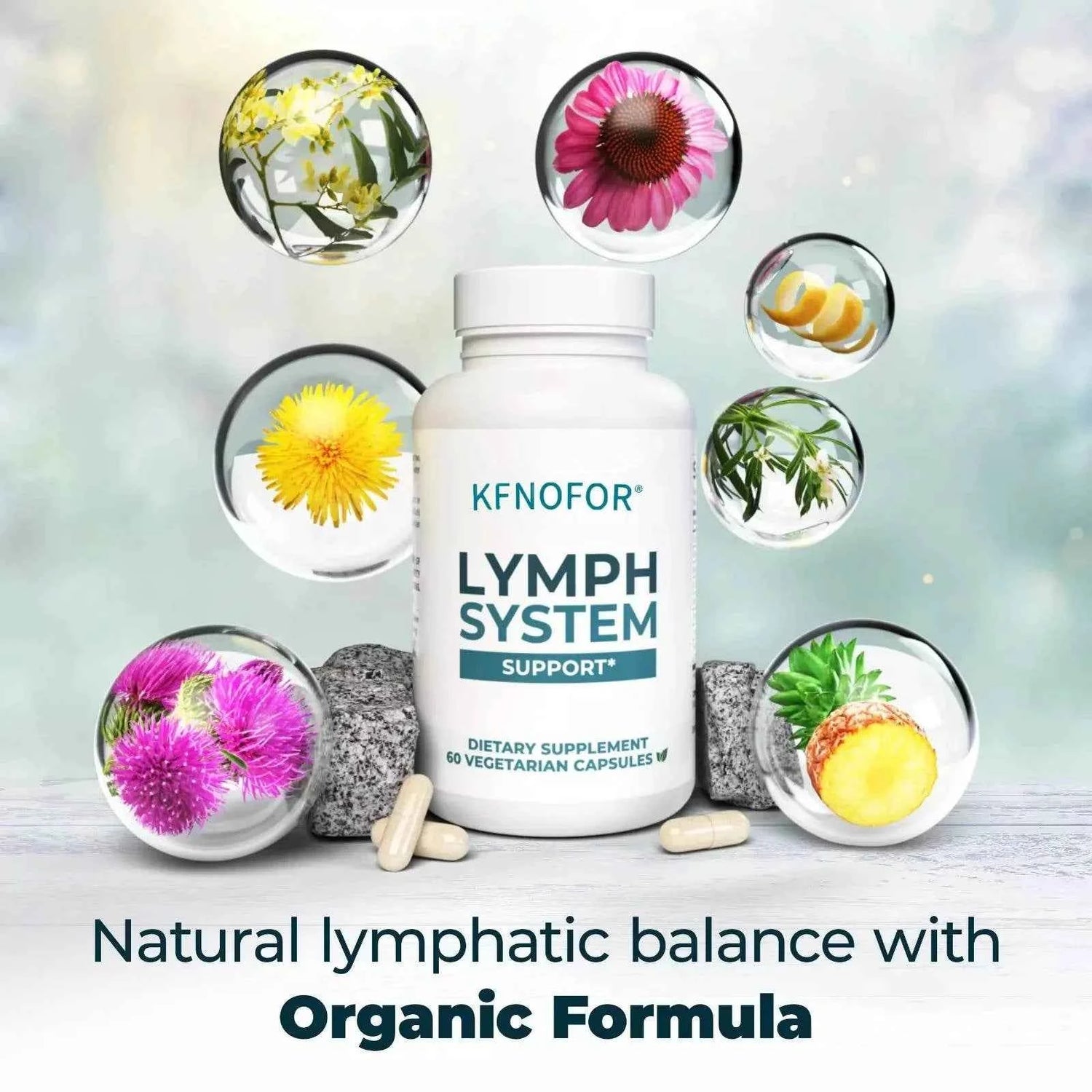 Lymphatic System Support Supplements - Lymphatic Support, Immunity, Skin and Digestion, Immune Support, Reduce Swelling
