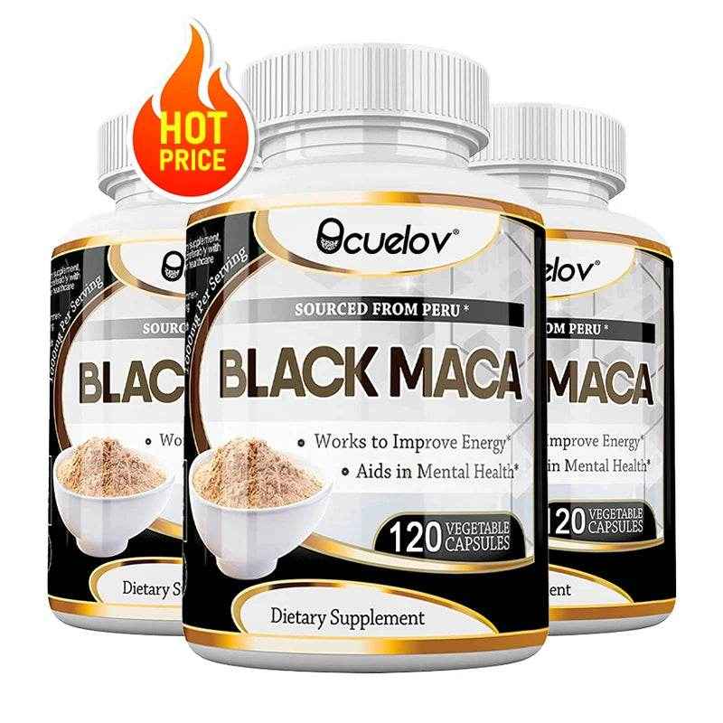 Black Maca High Strength Extract Gel, Muscle Health, Energy and Endurance