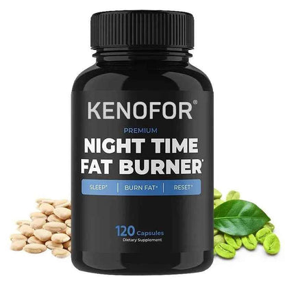 Nighttime Fat Burner - Fat burning booster, helps metabolic cleansing, suppresses and controls appetite during sleep