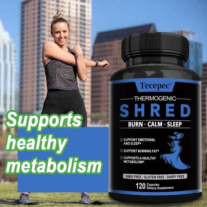 Fat Burner, Powerful Thermogenic Weight Loss, Relaxing Sleep, Metabolism Booster, Nighttime Appetite Suppressant, 120 Capsules