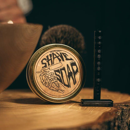 Death Grip Shave Soap 4 oz by Pasteur Pharmacy