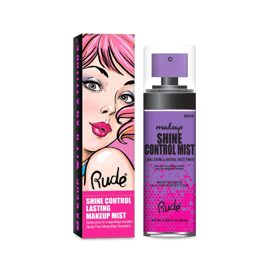 RUDE Shine Control Lasting Makeup Mist - accessories