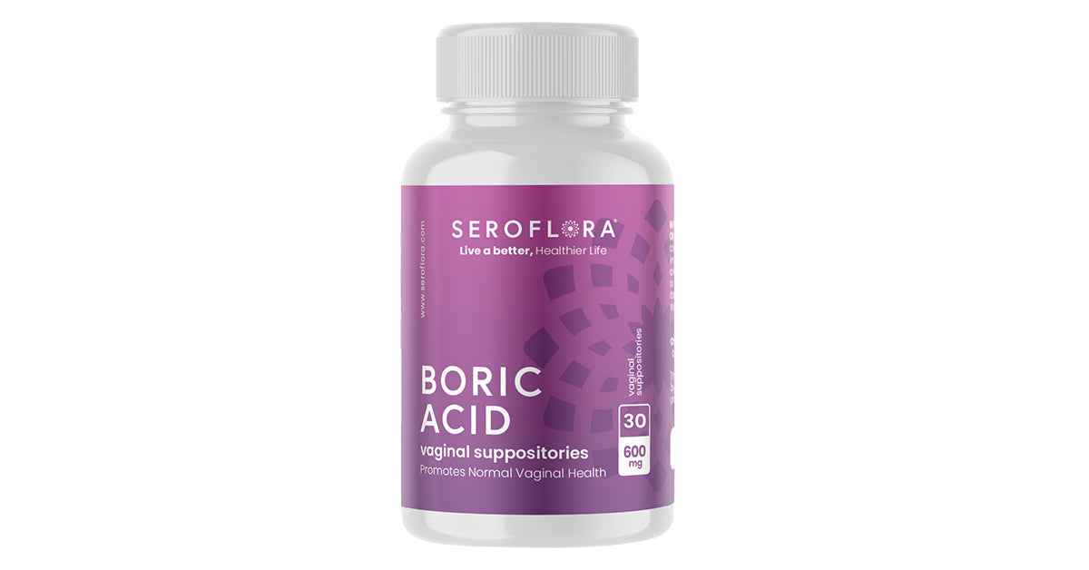 Boric Acid Vaginal Suppositories with Applicators (30/7ct)
