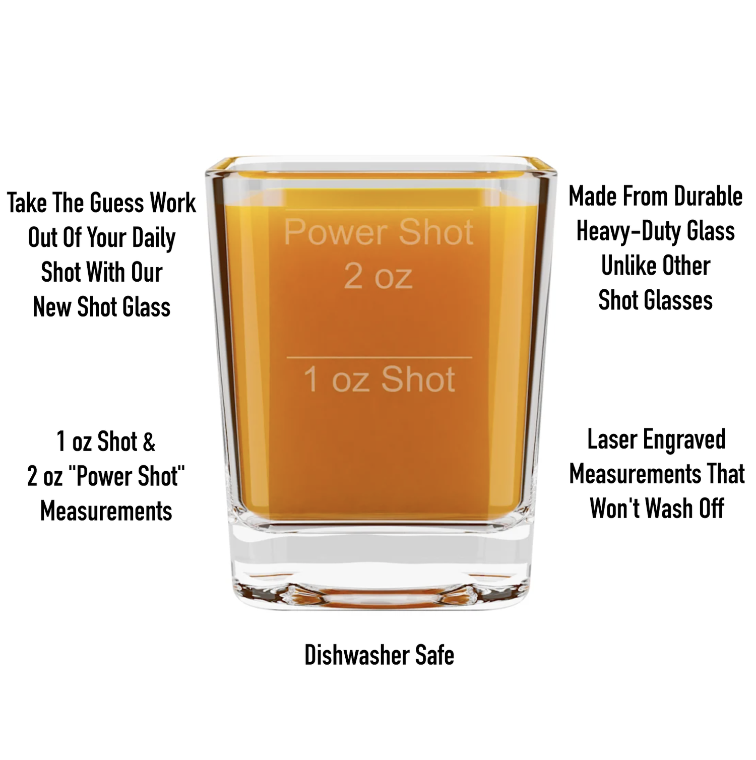 Passion 4 Health Shot Glass